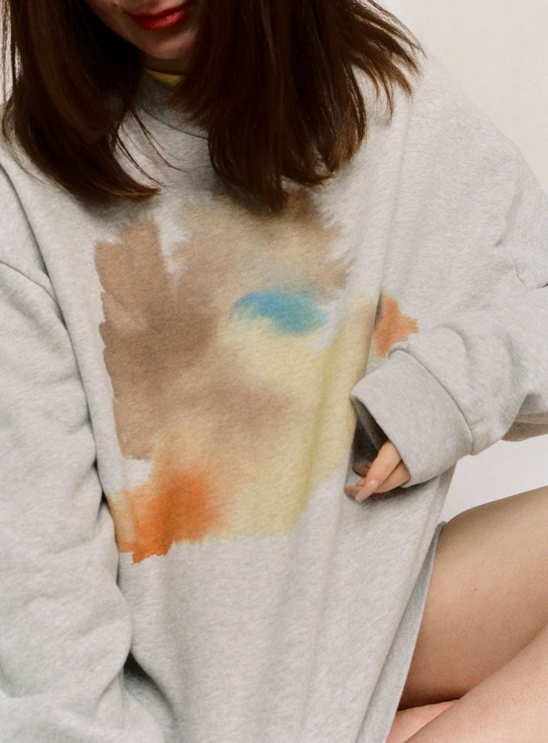 W.I.L.D. A.N.I.M.A.L.S. - Goose Sweatshirt in Grey