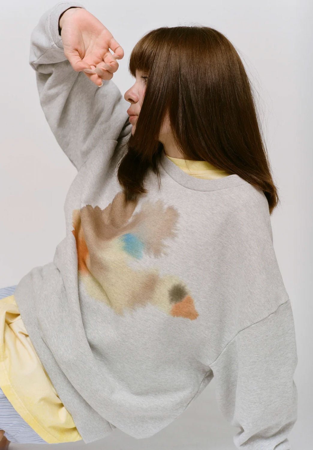 W.I.L.D. A.N.I.M.A.L.S. - Goose Sweatshirt in Grey