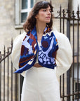 PETITJEAN - SILK LEVRIERS NUIT SCARF
