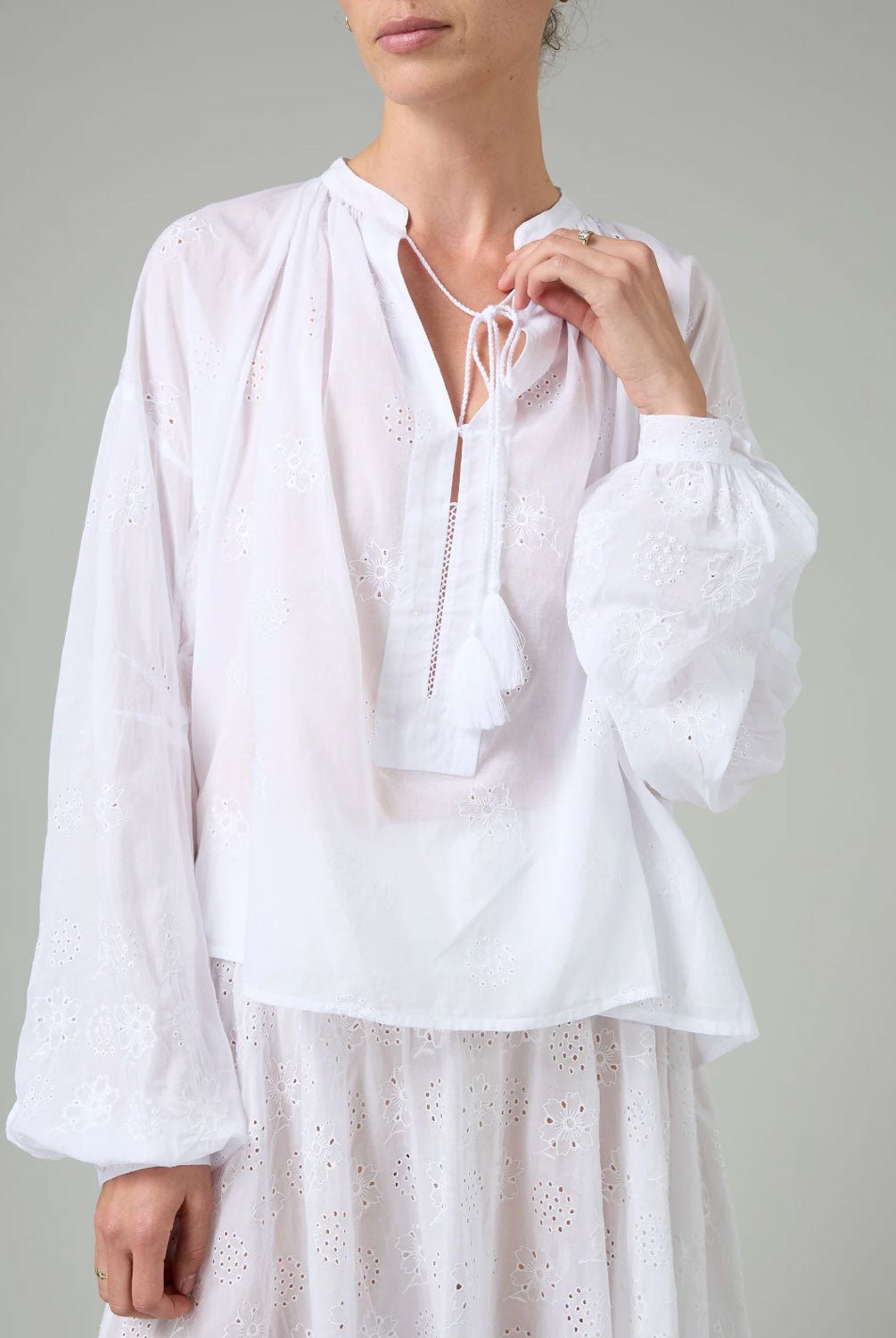 THIERRY COLSON - Guise Top in White