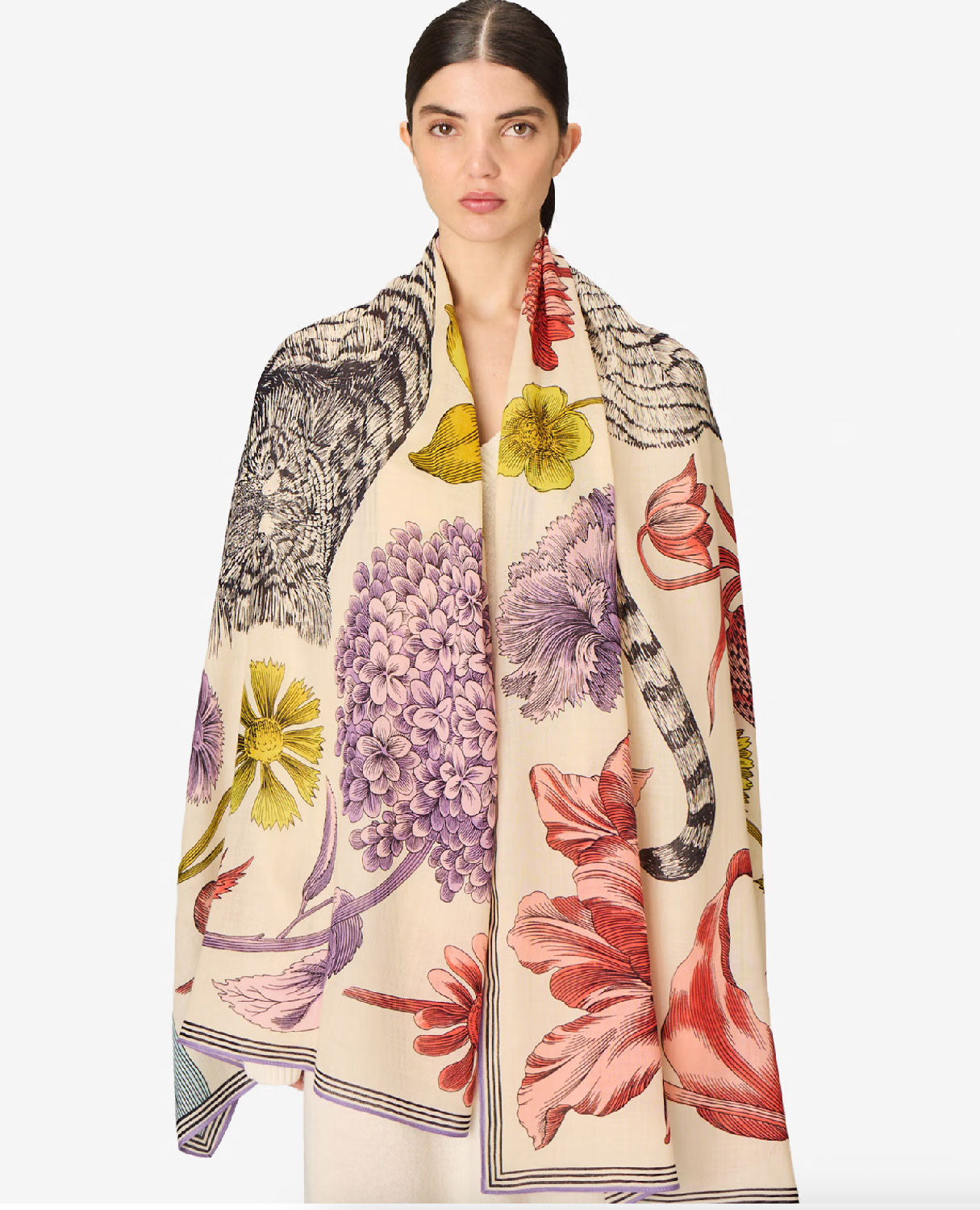 INOUI EDITIONS - Scarf 80 Gustav in Multico
