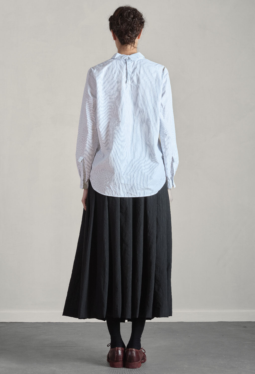 BERGFABEL - HANNA Shirt in Mini Blue Stripe