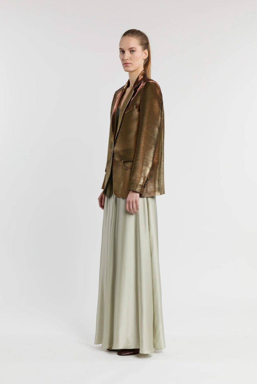 INDRESS - Jacket Capucine in Dark Gold