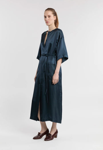 INDRESS - Violette Dress in Slate Blue