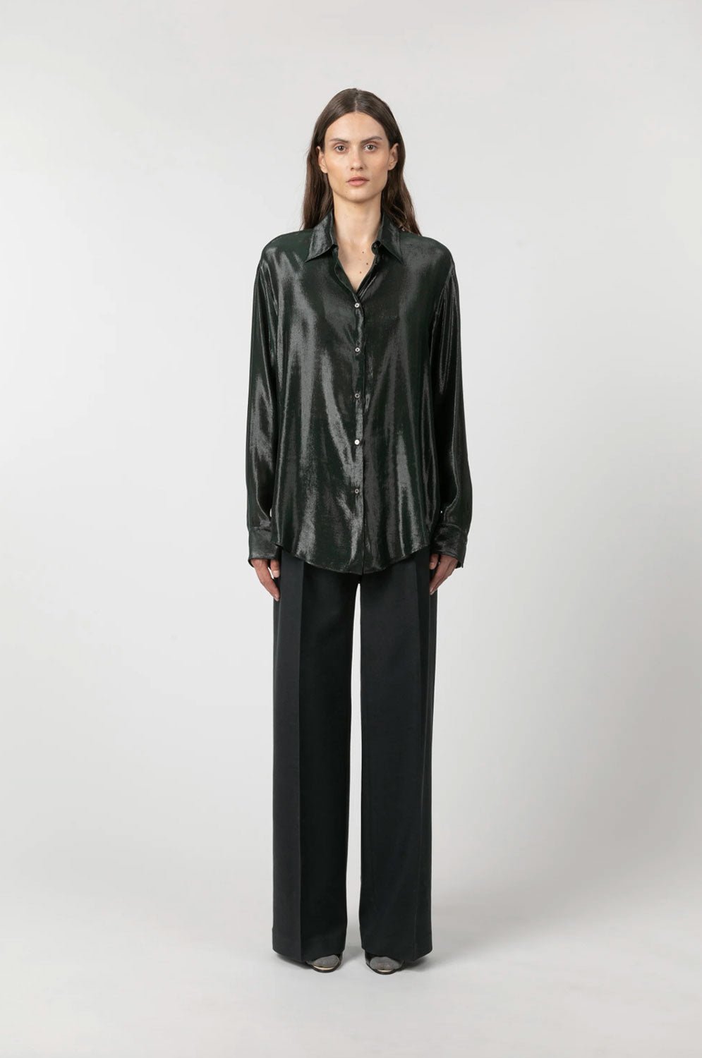 INDRESS - Camille Shirt in Black