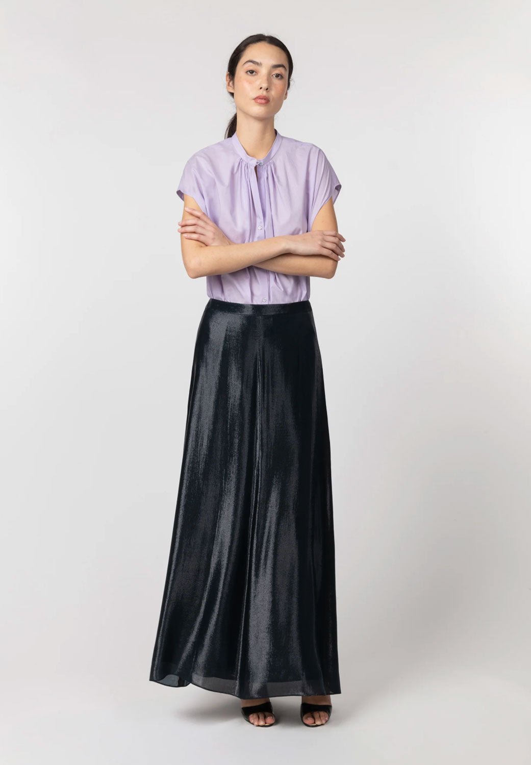 INDRESS - Canterbury Skirt in Black