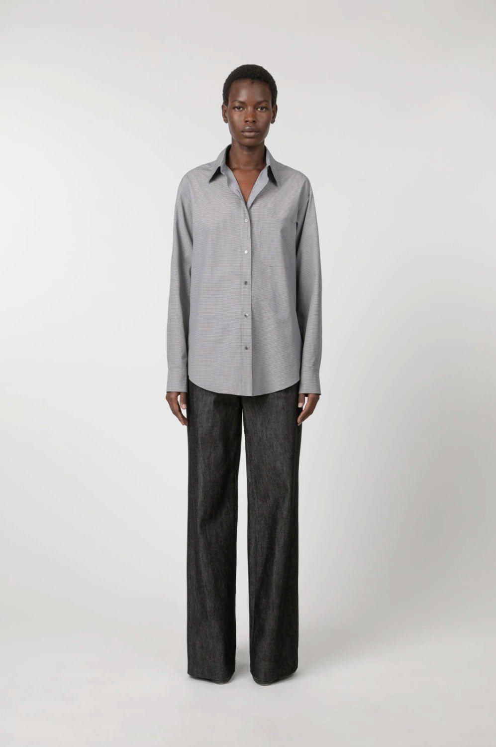 INDRESS - Lucas Shirt in Black Check