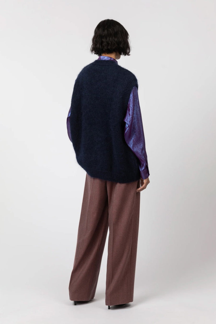INDRESS - Hudson Sweater Vest in Navy