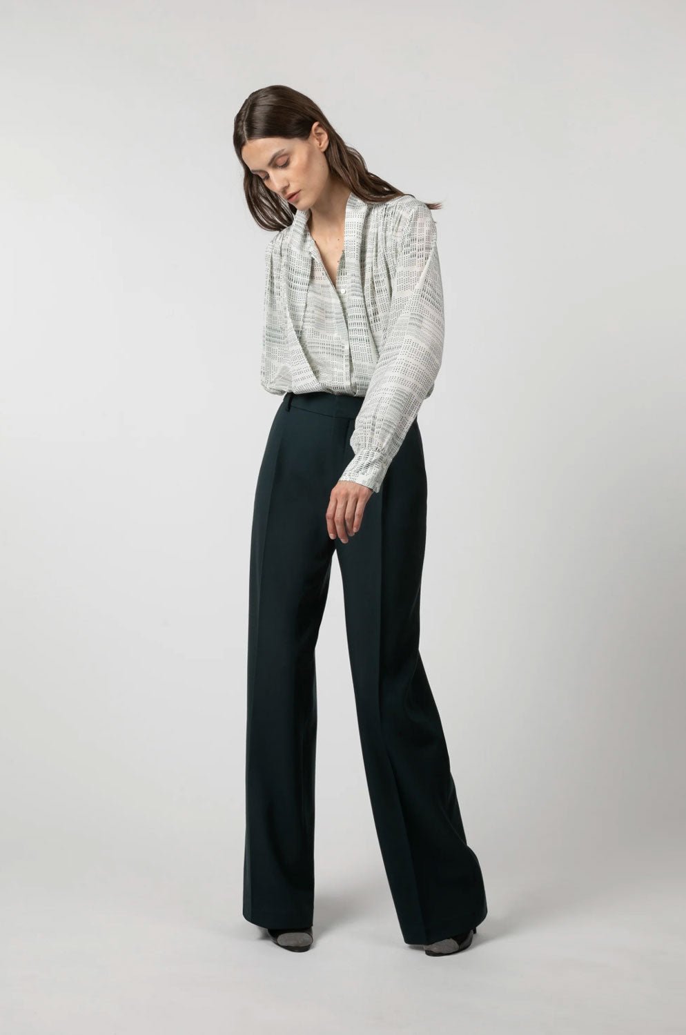 INDRESS - Charlie Blouse in Ivory