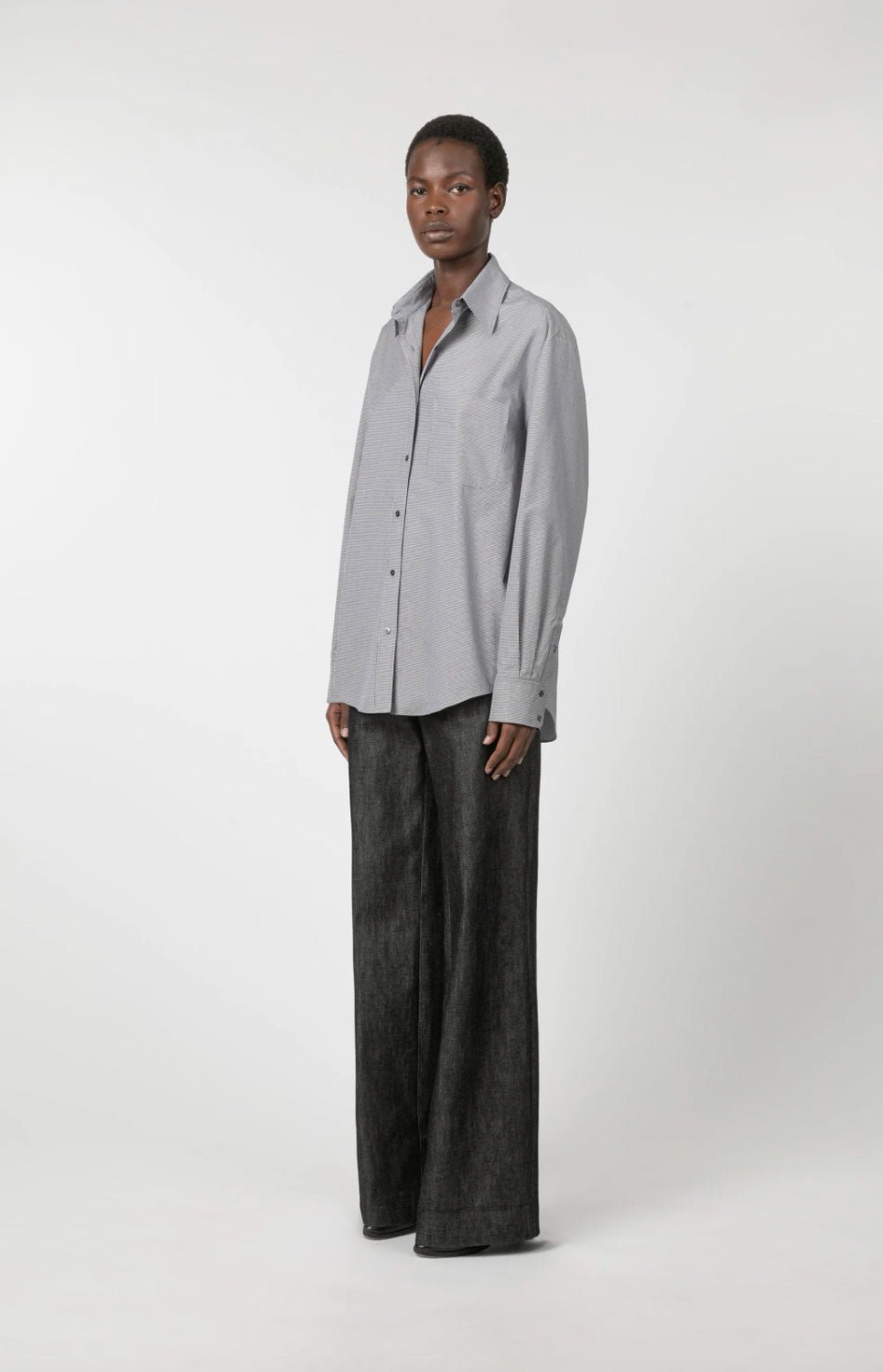 INDRESS - Lucas Shirt in Black Check