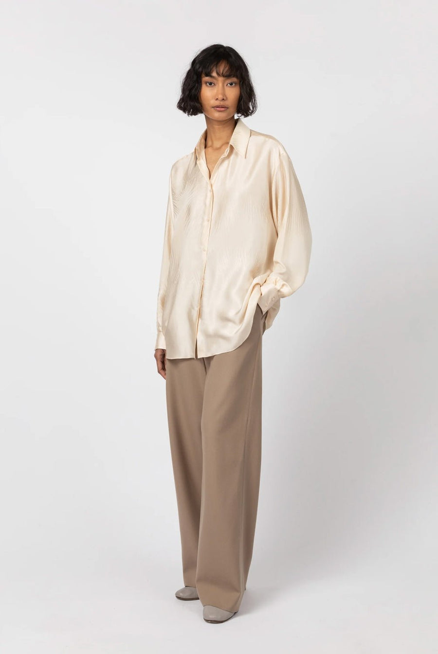 INDRESS - Rhone Shirt in Ivory