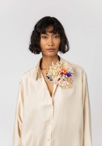 INDRESS - Rhone Shirt in Ivory