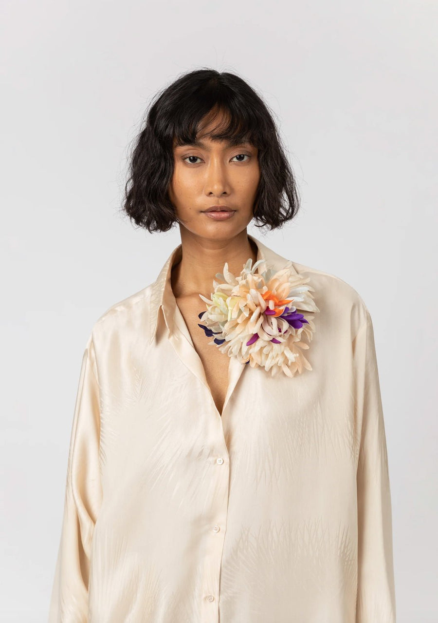 INDRESS - Rhone Shirt in Ivory