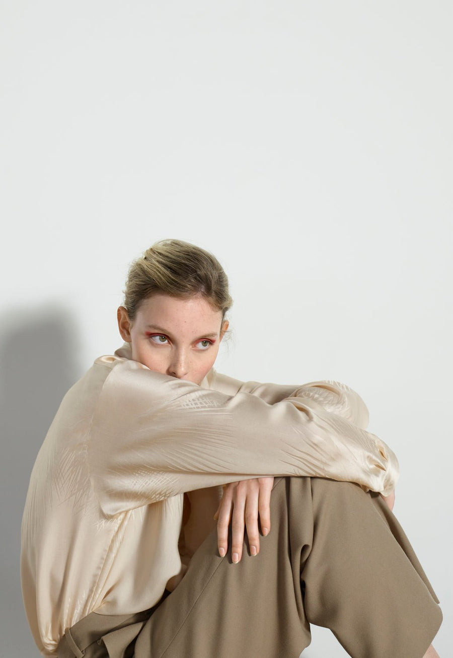 INDRESS - Rhone Shirt in Ivory