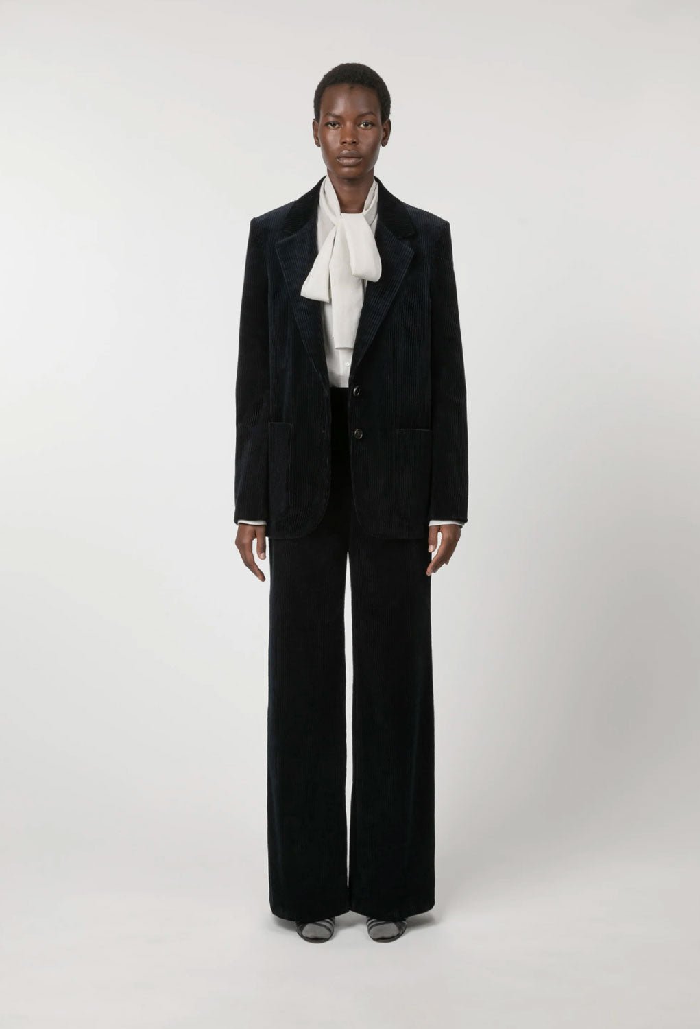 INDRESS - Tomy Corduroy Jacket in Navy