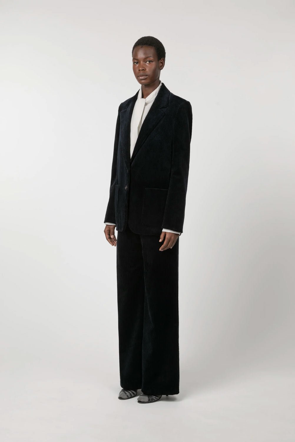 INDRESS - Tomy Corduroy Jacket in Navy