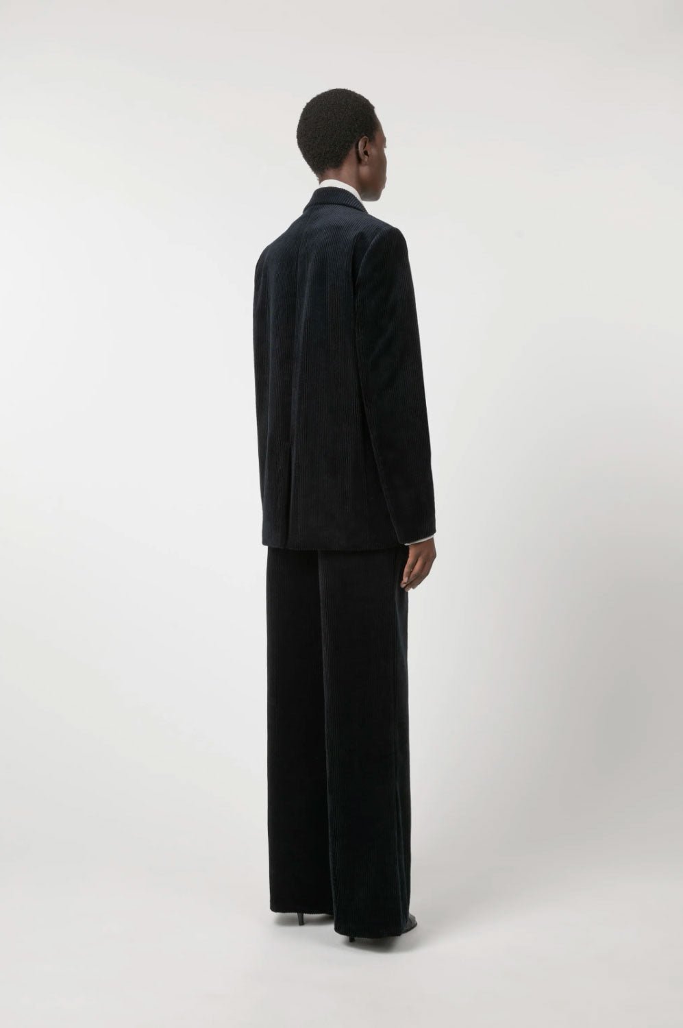 INDRESS - Tomy Corduroy Jacket in Navy