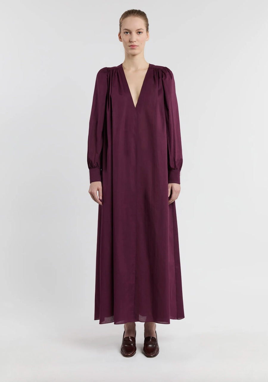 INDRESS - Tournesol Dress in Burgundy