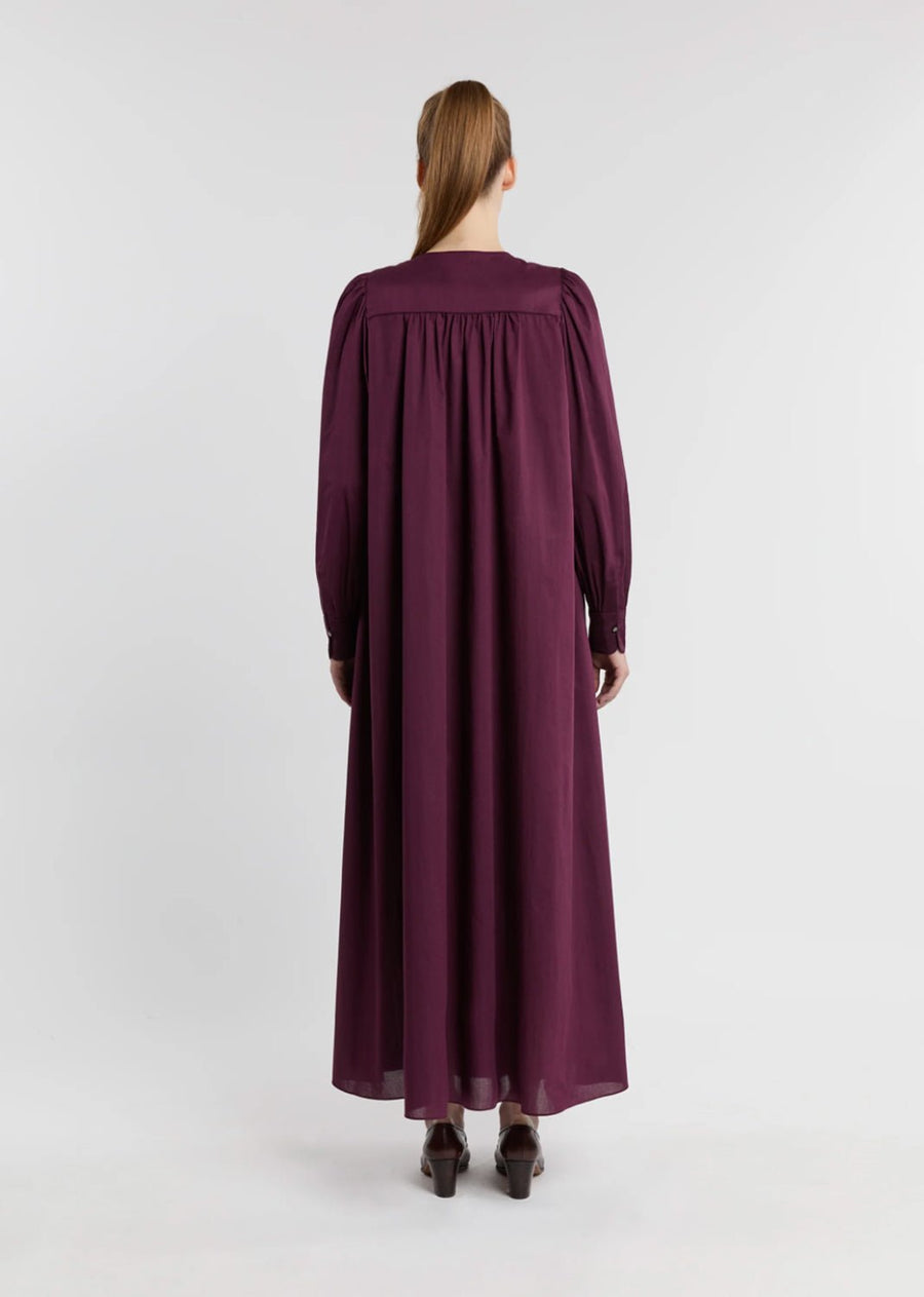 INDRESS - Tournesol Dress in Burgundy