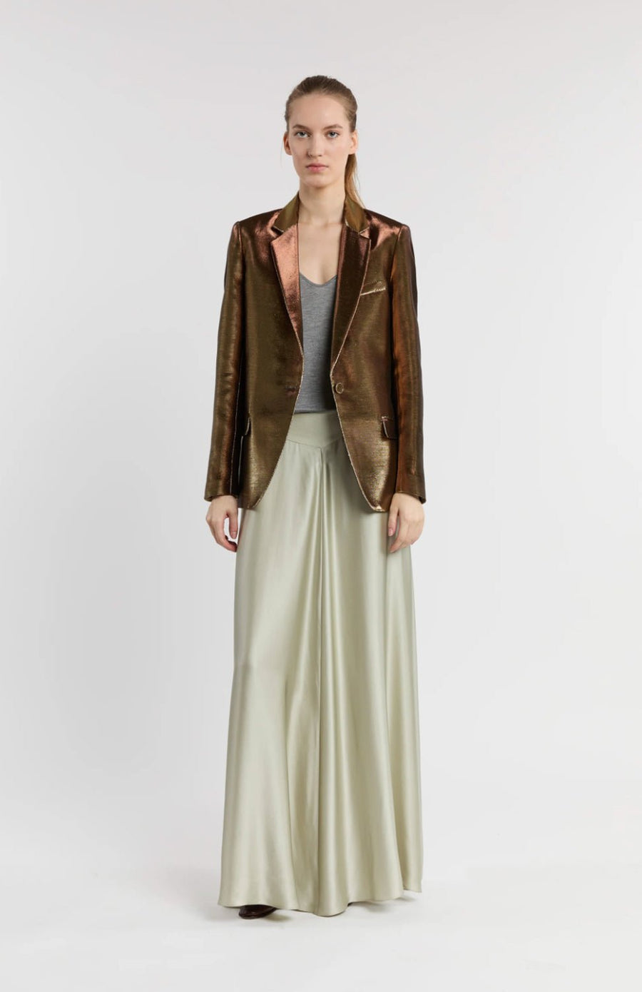 INDRESS - Jacket Capucine in Dark Gold