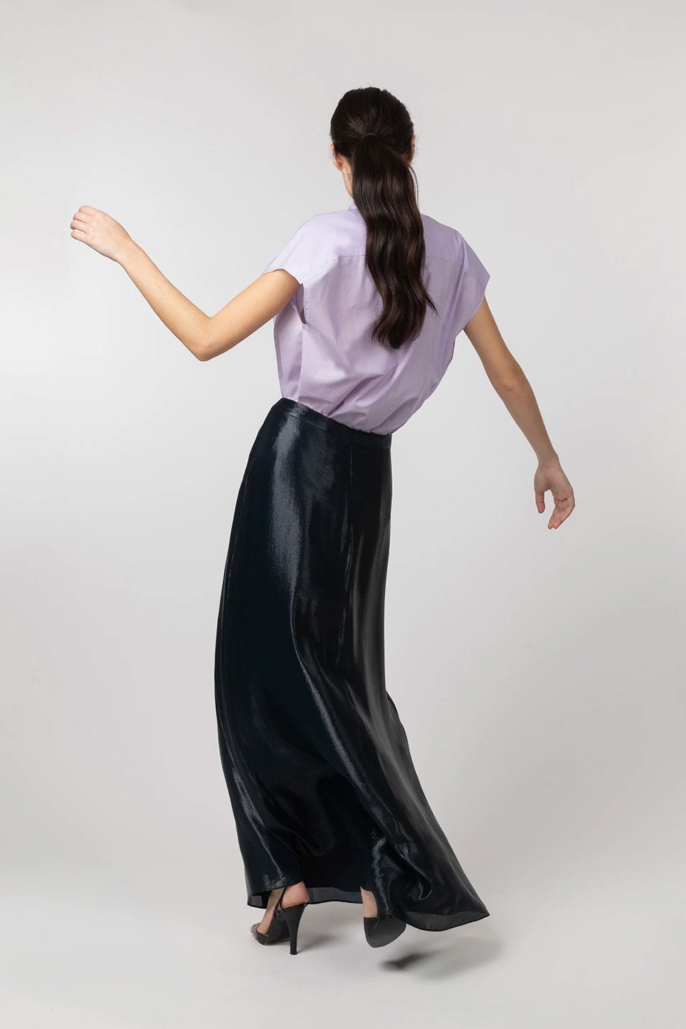 INDRESS - Canterbury Skirt in Black