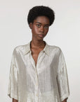 INDRESS -Leeds Shirt in Silver