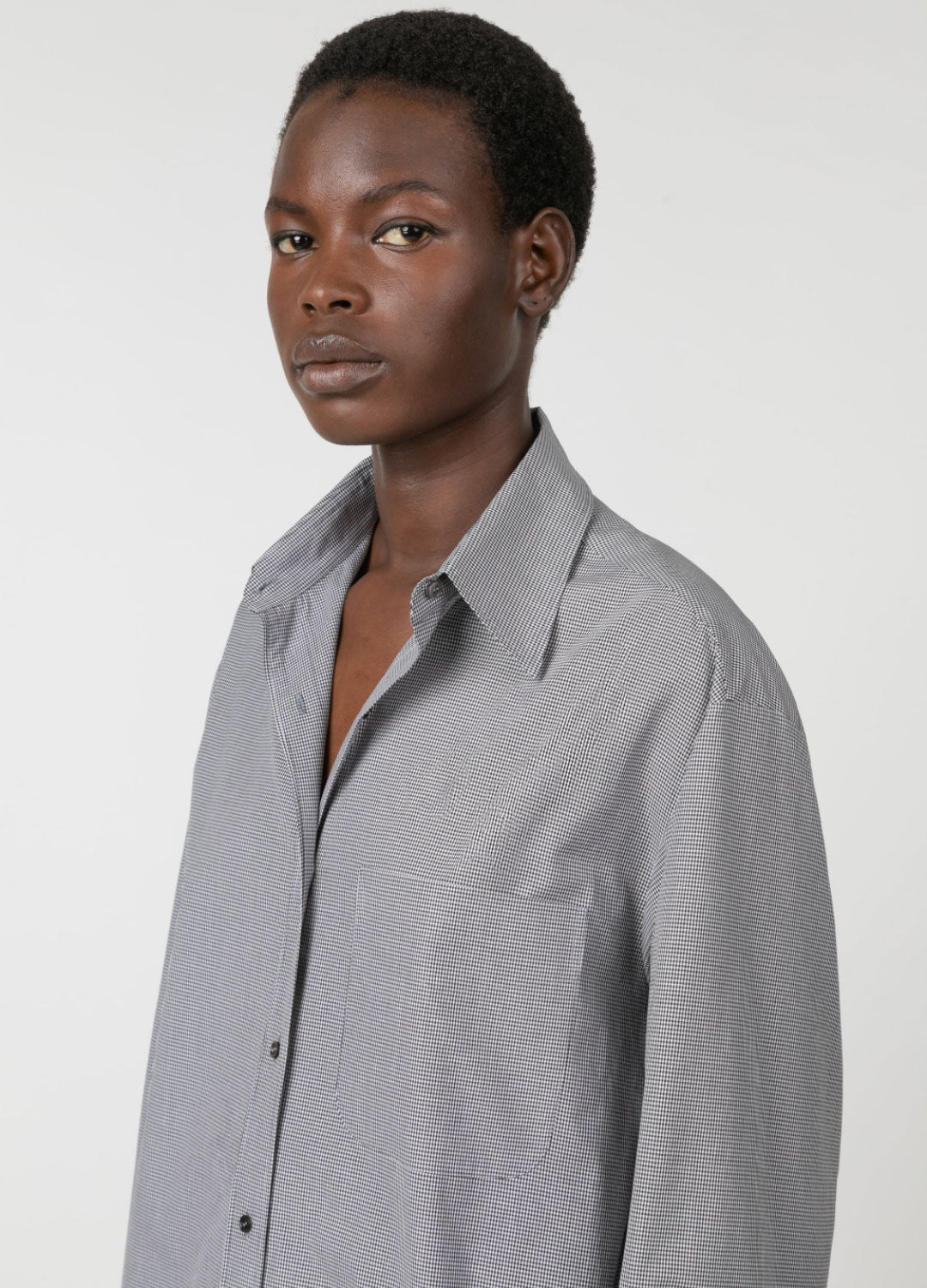 INDRESS - Lucas Shirt in Black Check