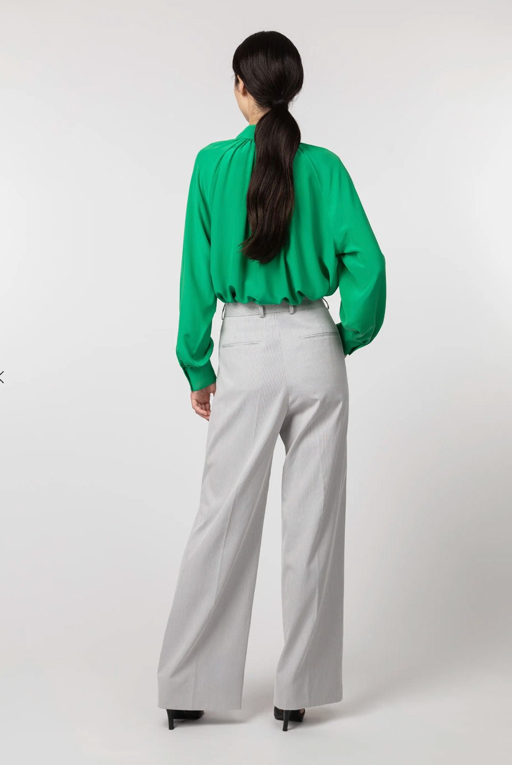 INDRESS - Margate Pants in Grey/Beige