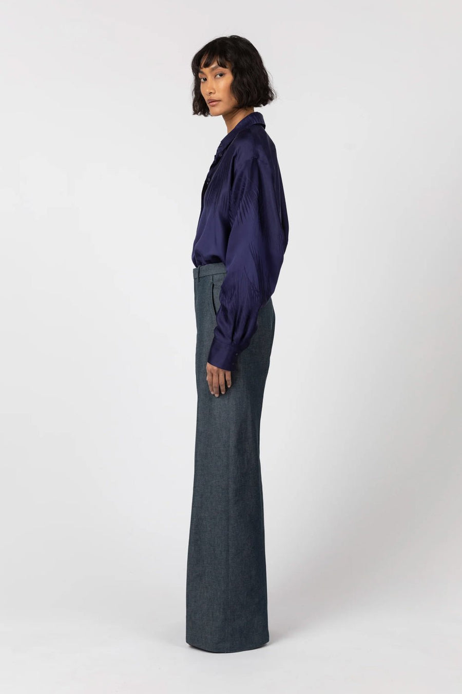 INDRESS - Mekong Japanese Denim Pant in Dark Navy