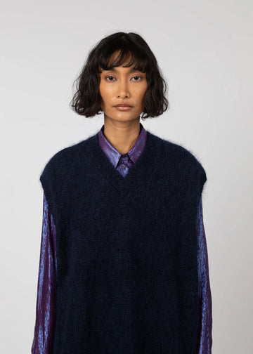 INDRESS - Hudson Sweater Vest in Navy