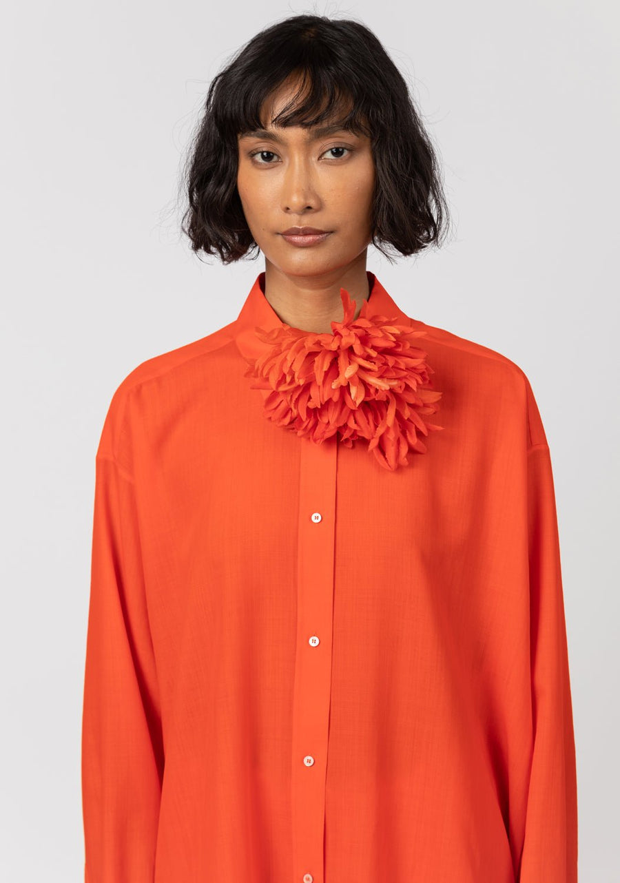 INDRESS - Tigre Shirt in Vermilion