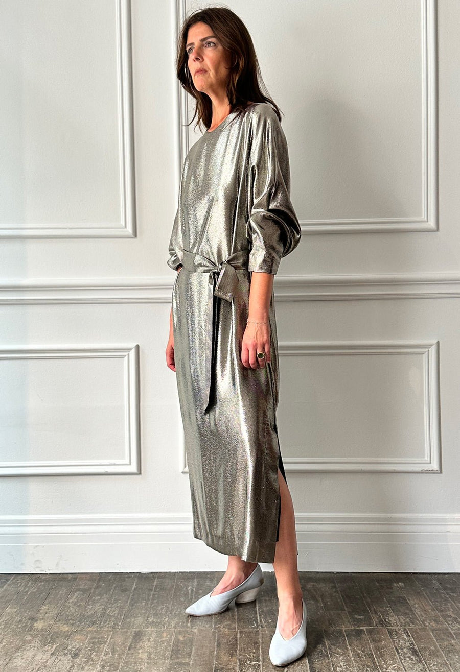 INDRESS - Charlize Dress in Dark Silver