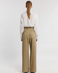 INDRESS - Poppy Japanese Denim Pants in Tan