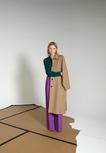 INDRESS - Po Trench Coat in Beige