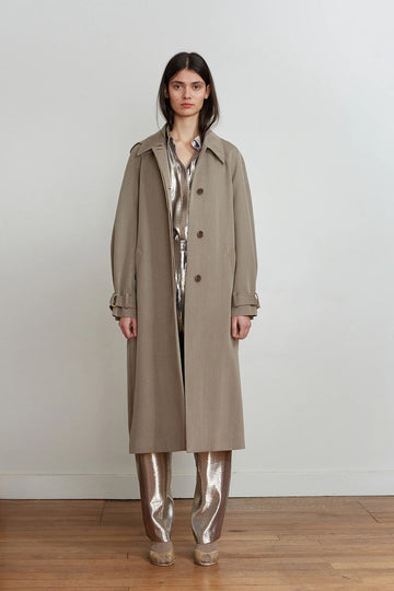 INDRESS - Trench Coat Jean Genie
