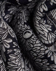 INOUI EDITIONS - Scarf 80cm MIRAGE in BLACK