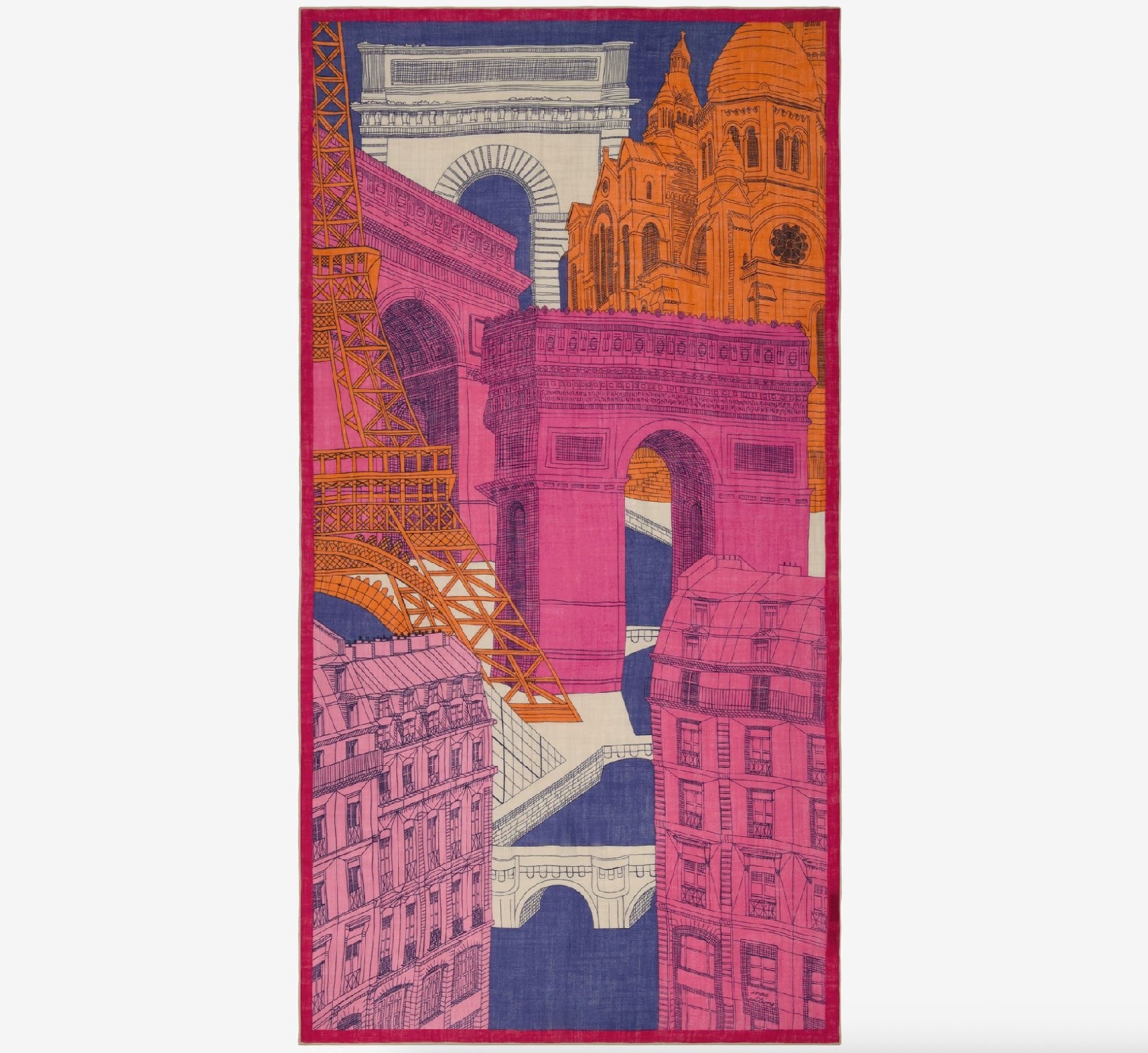 INOUI EDITIONS - Etole 100 PARIS in Fuchsia