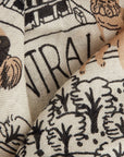 INOUI EDITIONS - Square Scarf 100 Central Park in White