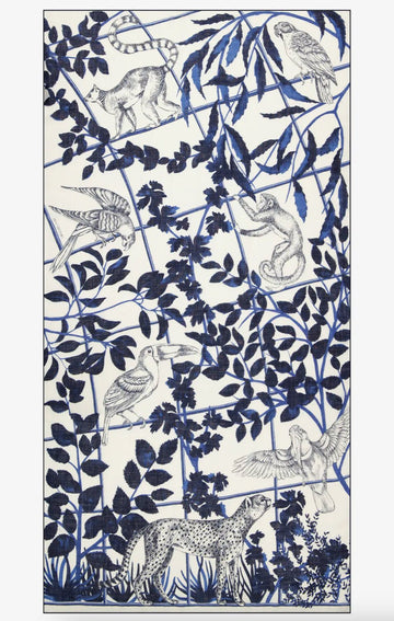 INOUI EDITIONS - 100 Paradisio Scarf in Blue