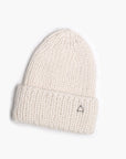 KARAKORAM - Knitted Soft Chunky Hat in Ivory