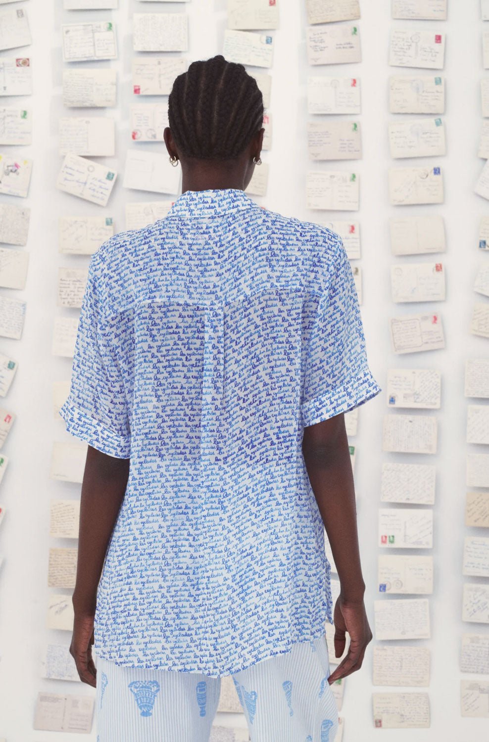 MII COLLECTION - Karine Shirt in Turkish Blue