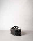 LIHANN GEORGE - Matte Natural Grain Leather LILI Bag in Black