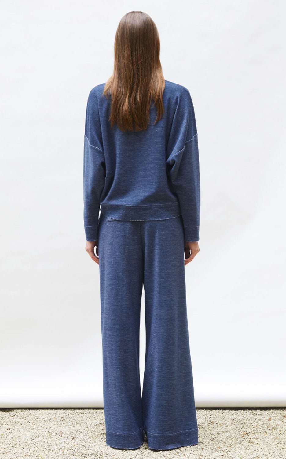 MOLLI - Lauren Pants in Blueberry Denim