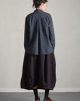 BERGFABEL - Loose Tyrol Shirt in Black Stripe