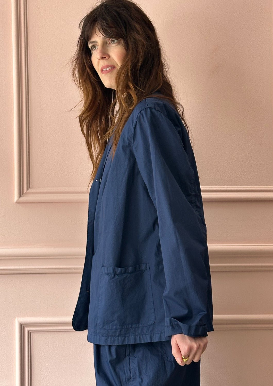 MANUELLE GUIBAL - Xing Kyng Jacket in Blue