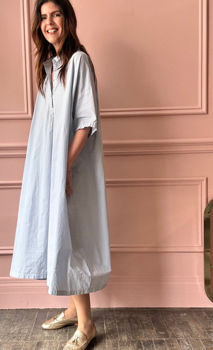 MANUELLE GUIBAL - Dress Bigly in Moonish
