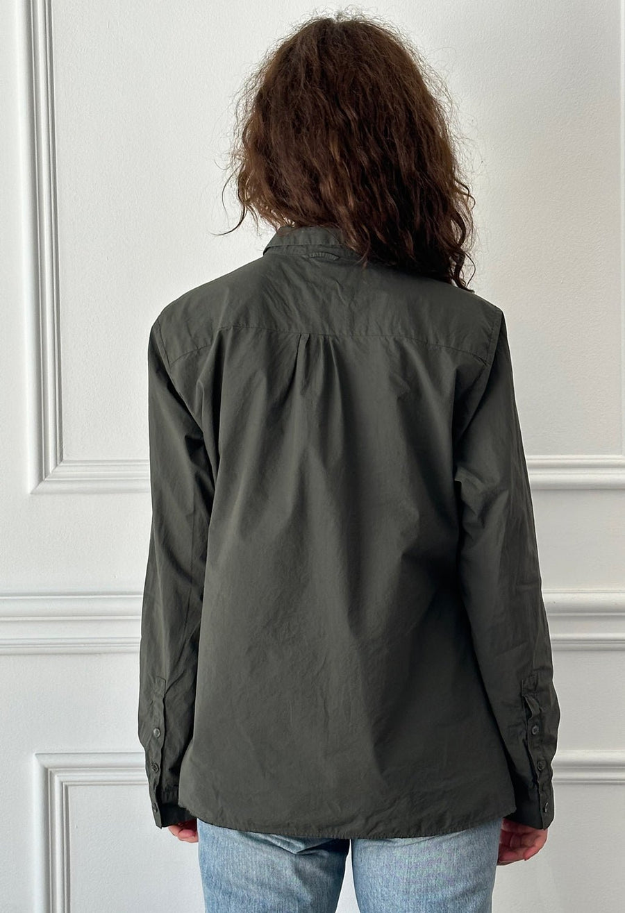 MANUELLE GUIBAL - Shirt Boy Yizic in Magnetic Green