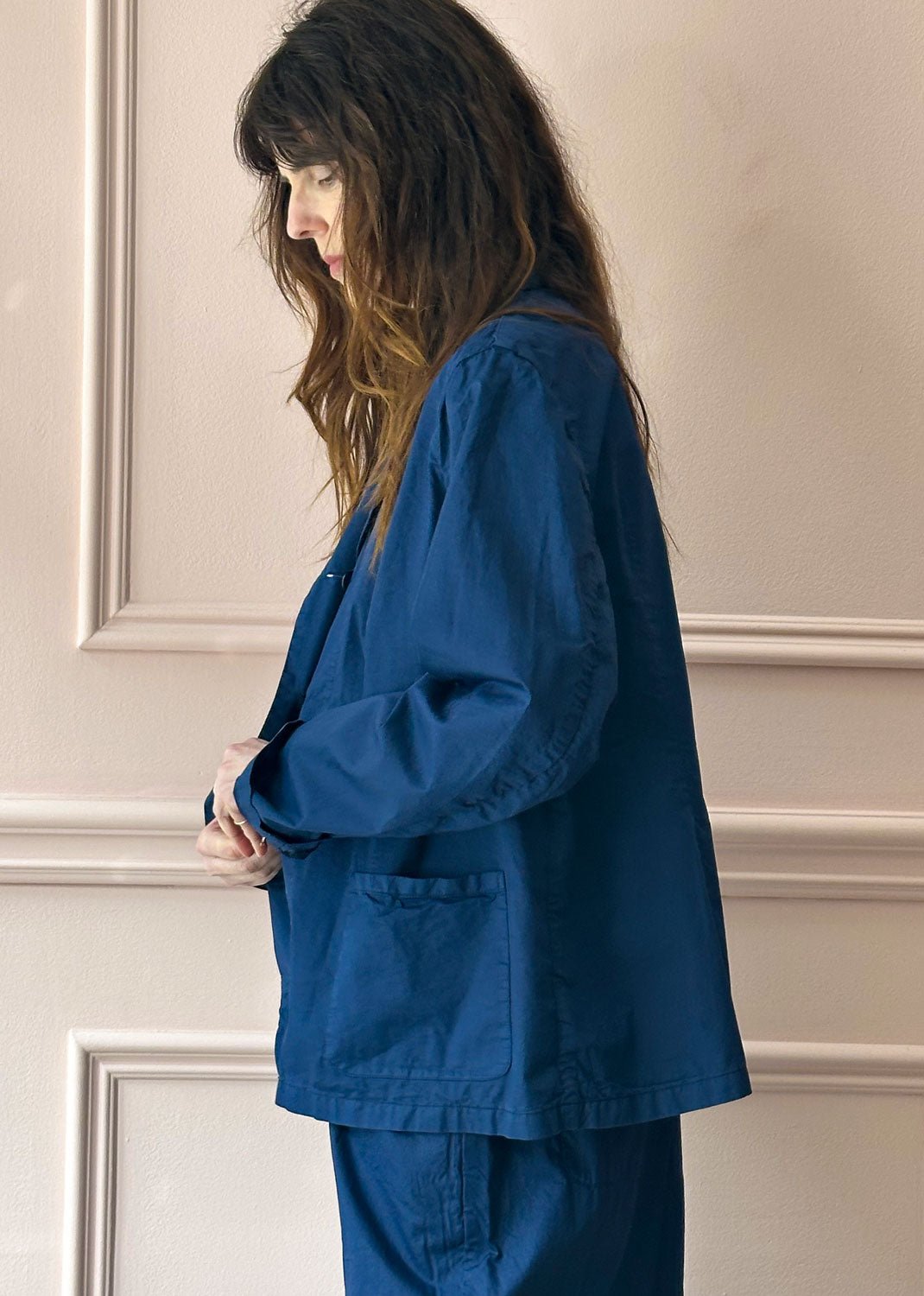MANUELLE GUIBAL - Xing Kyng Jacket in Blue