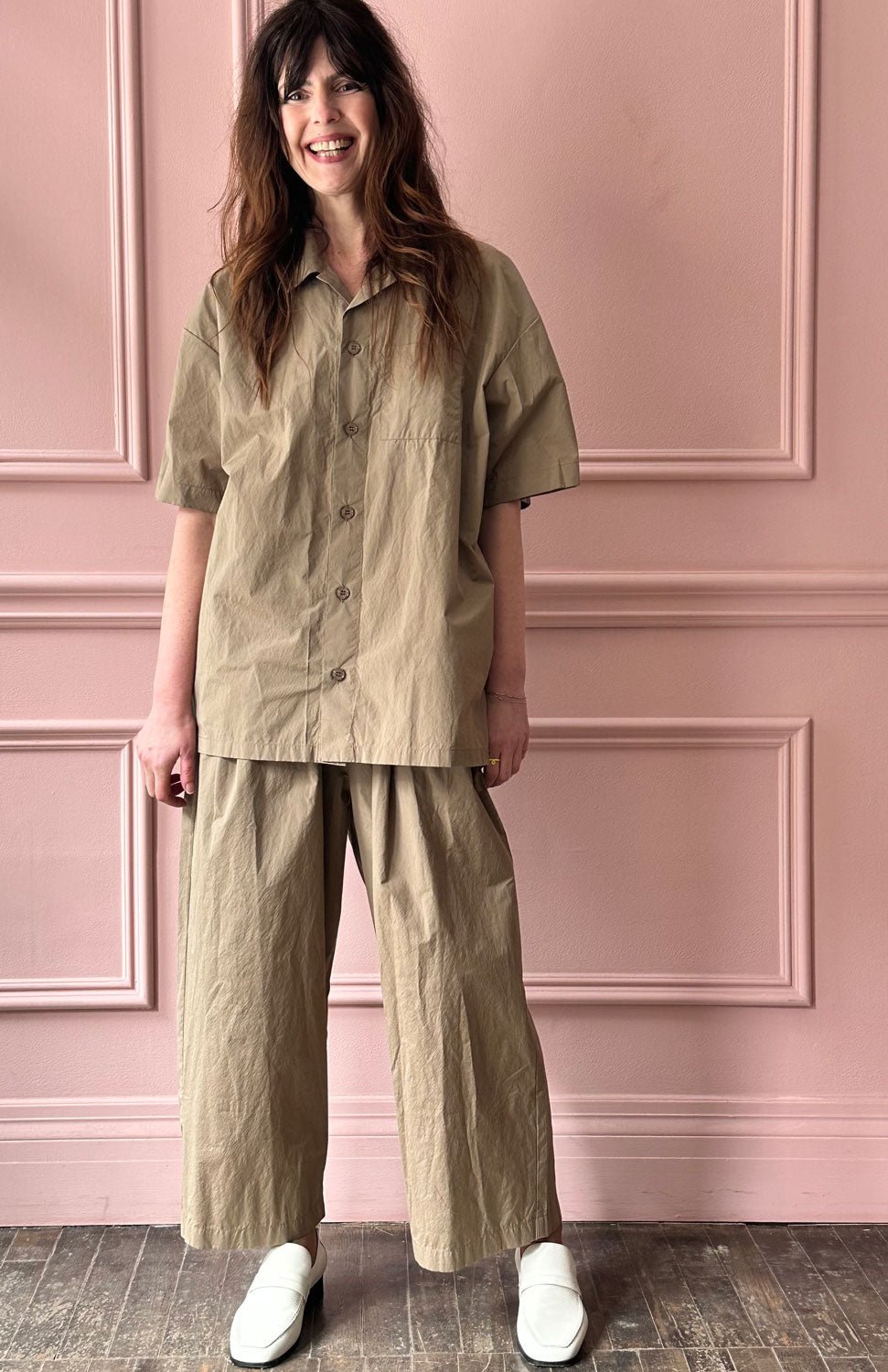 MANUELLE GUIBAL - Big Pant Kora in Gold