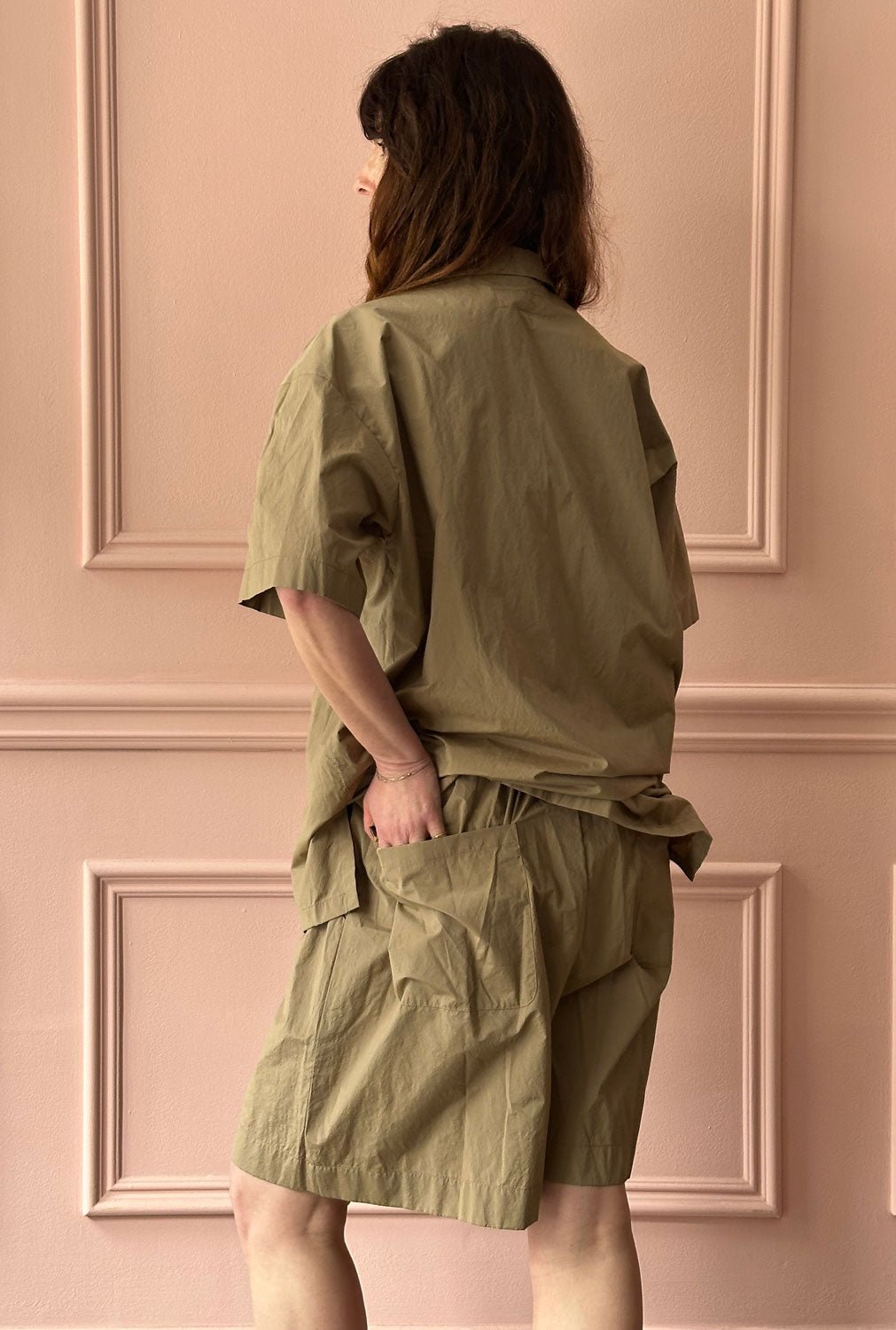 MANUELLE GUIBAL - Short Big Kora in GOLD